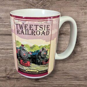Tweetsie Railroad Souvenir Mug With Train Design 14 Oz Ceramic Coffee Cup